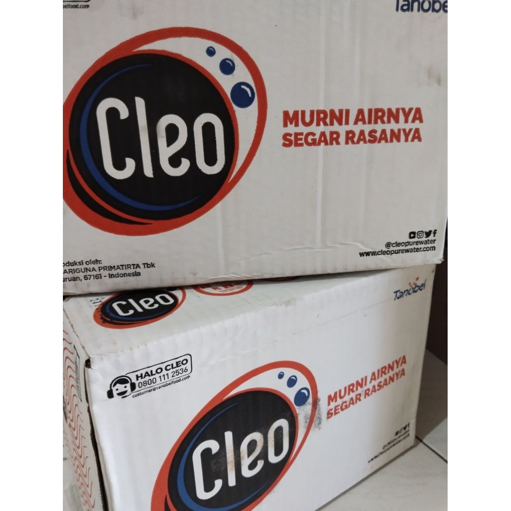 

Air mineral Cleo Gelas Cup 220ml 1dus (PENGIRIMAN INSTAN)