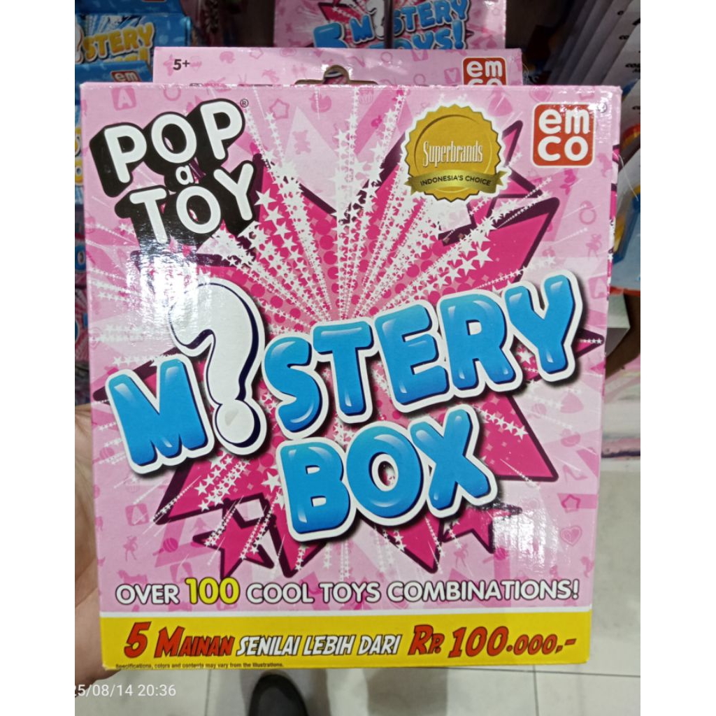 EMCO POP A TOY MISTERY BOX