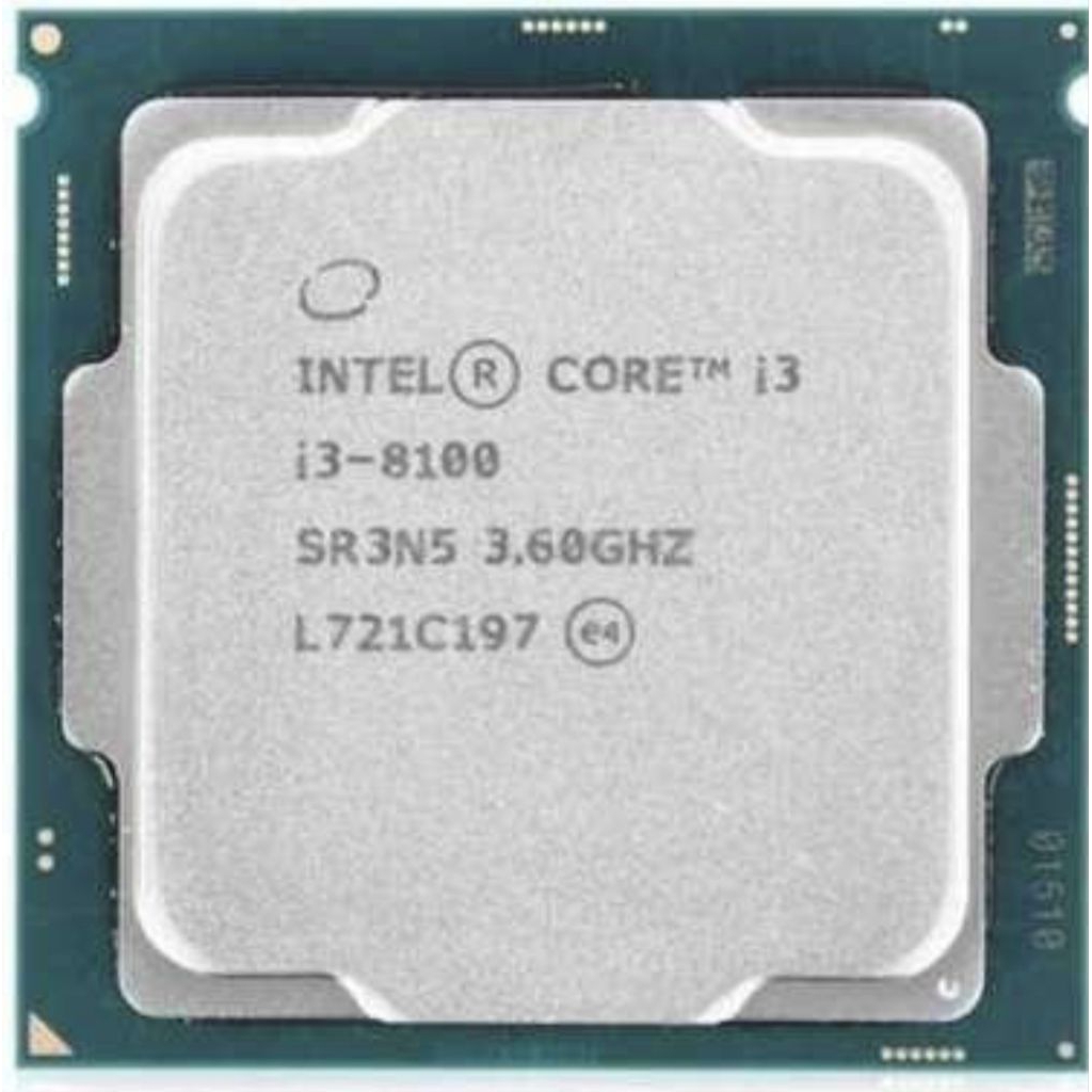 PROCESSOR INTEL CORE I3-8100 TRAY (SOCKET LGA 1151) I3 8100