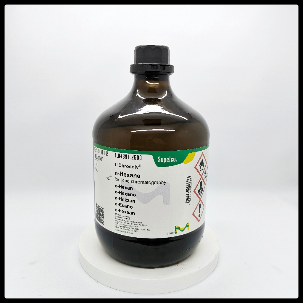 N-HEXANE / HEXANA PRO ANALIS for Chromatography Merck 104391 2,5L ORIGINAL
