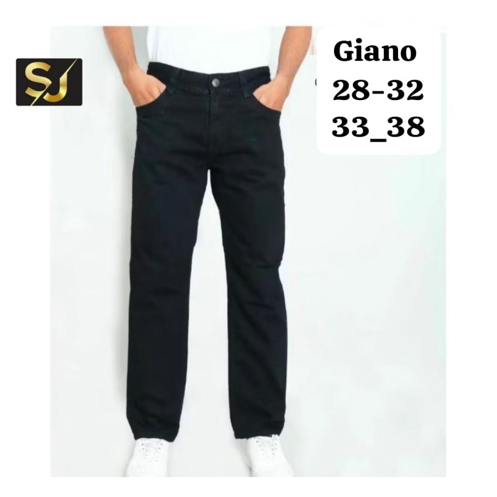 CELANA PANJANG COWO JEANS SPORT GIANO PREMIUM