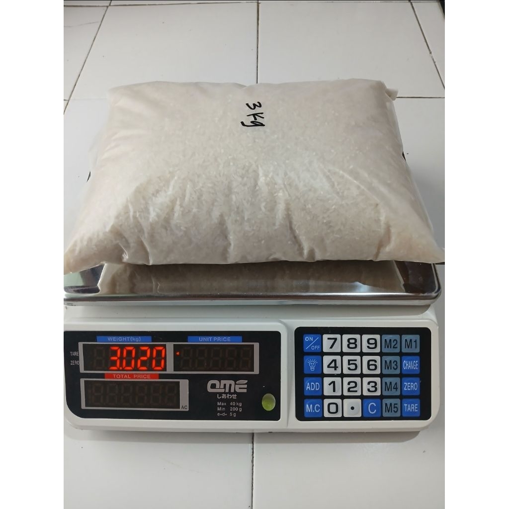 

beras pulen 3kg polos