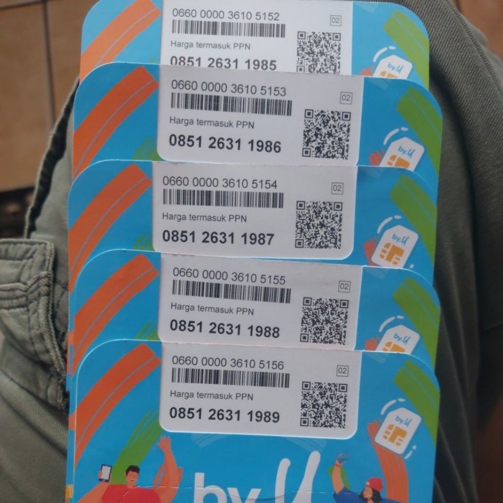 NOMOR CANTIK BY-U seri TAHUN