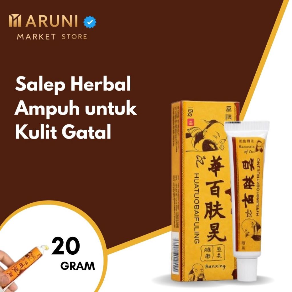 Cream Salep Huatuobaifuling Salep Kulit China Eksim Kering Paling Ampuh