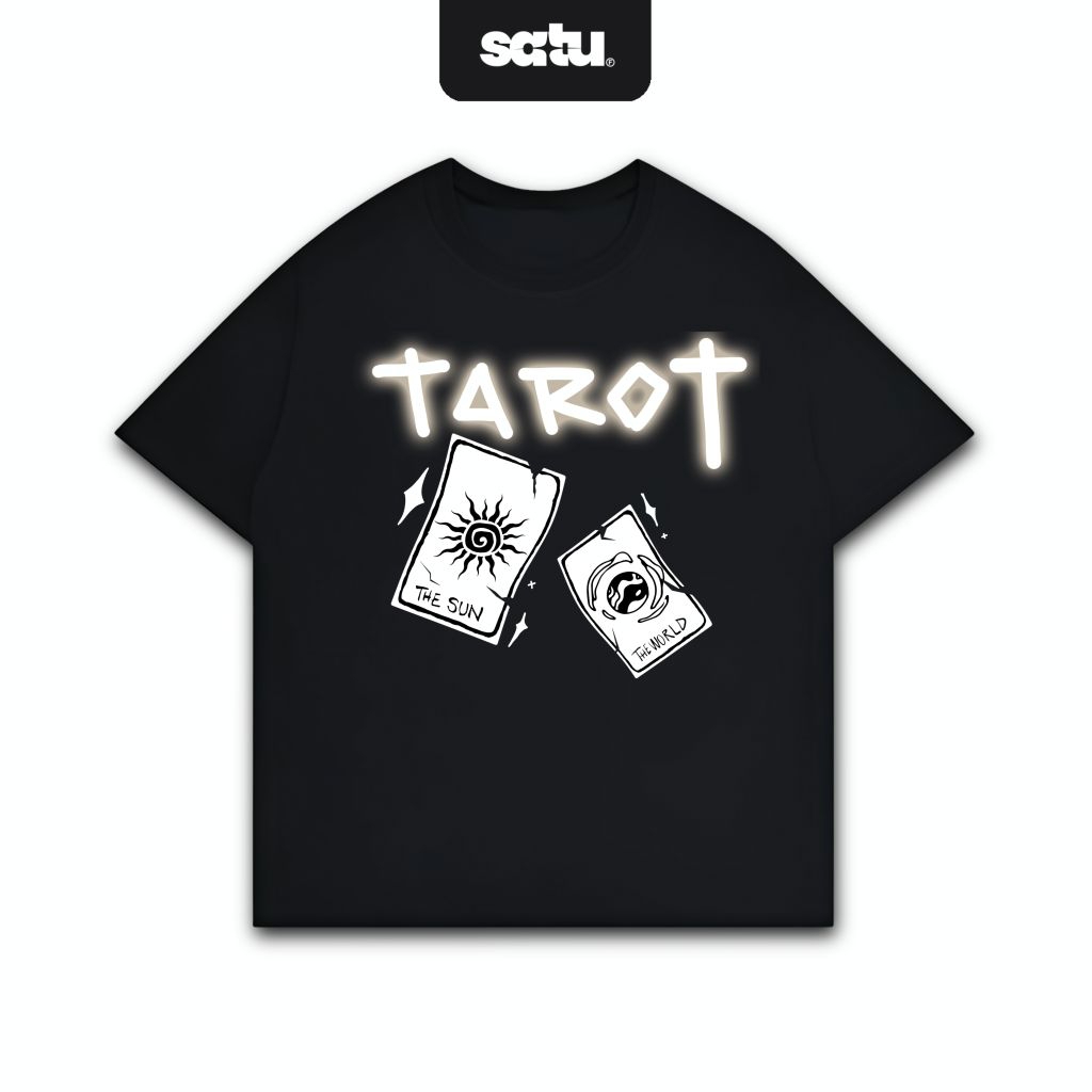 SATUF - Kaos Feast Ori “ Tarot ” Kaos Buat Konser/Kalcer Original | Normal / Menyala