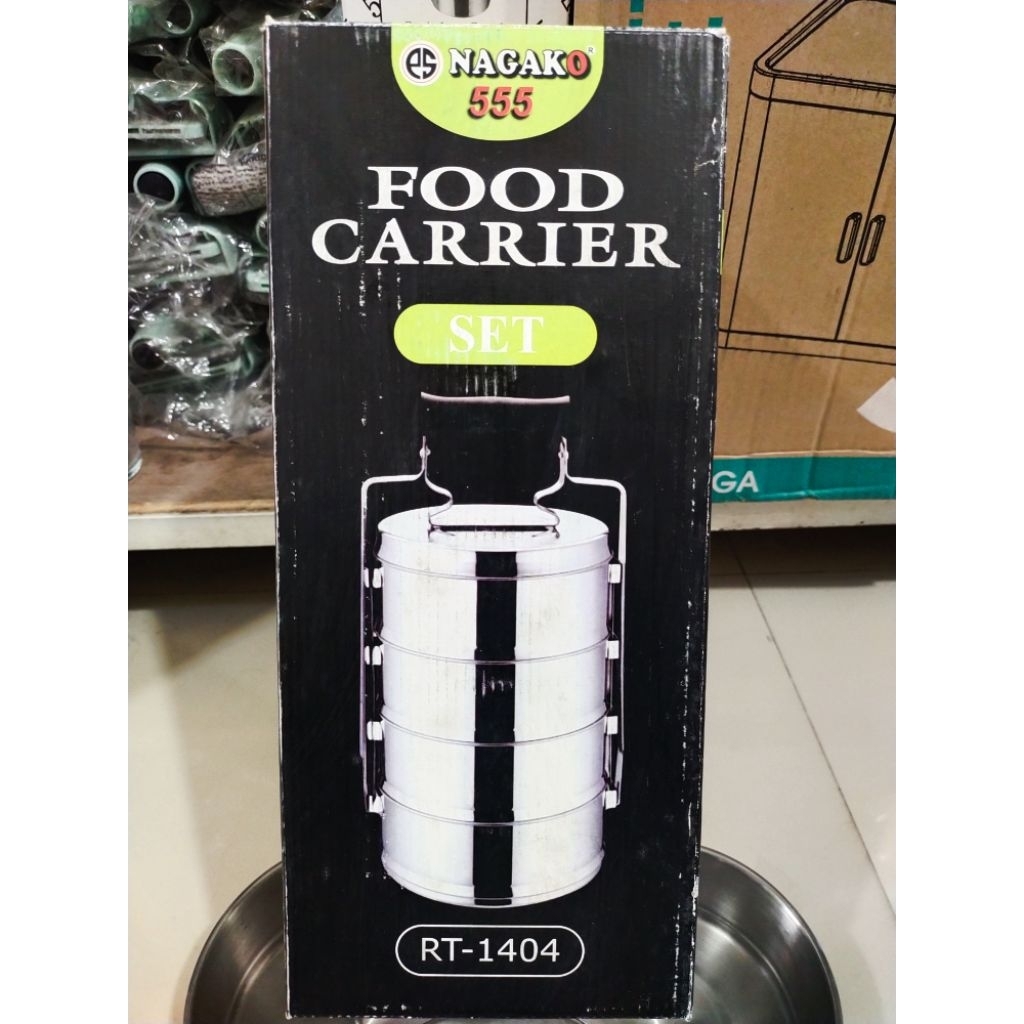 Rantang Stainless Steel 4susun Nagako RT-1404