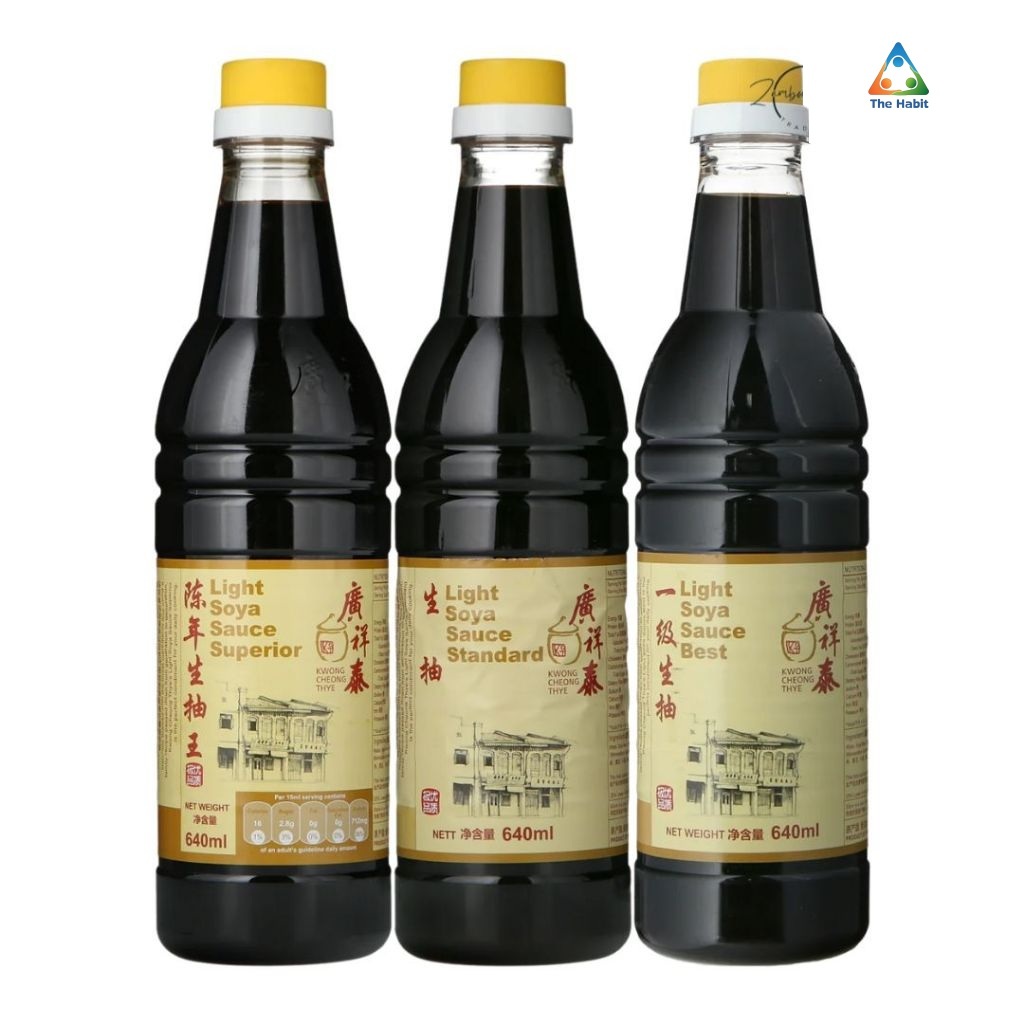 

(The Habit) KCT Light Soy Superior Sauce 640 mL