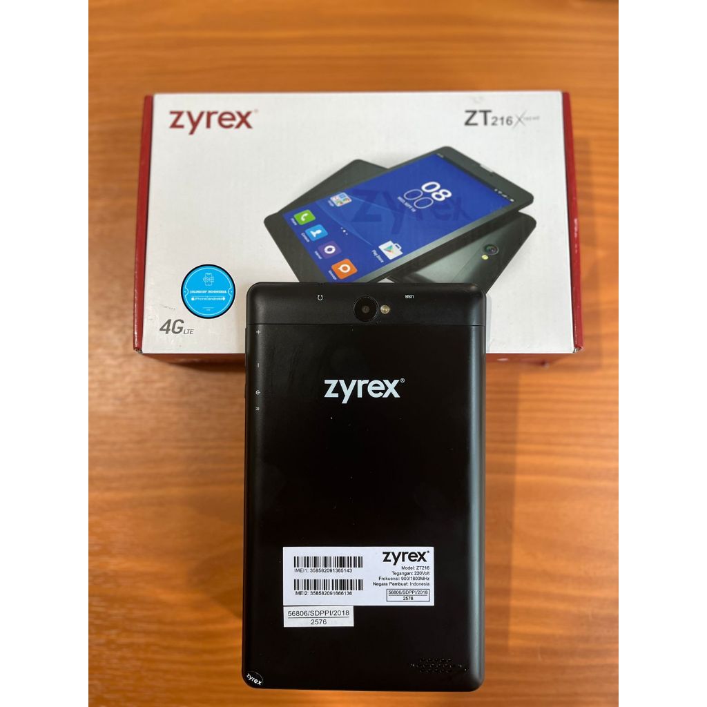 TABLET ZYREX ZT 216 XTRME 3/32GB SECOND FULLSET