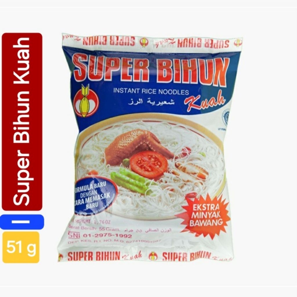 Super Bihun Kuah, bihun instan.
