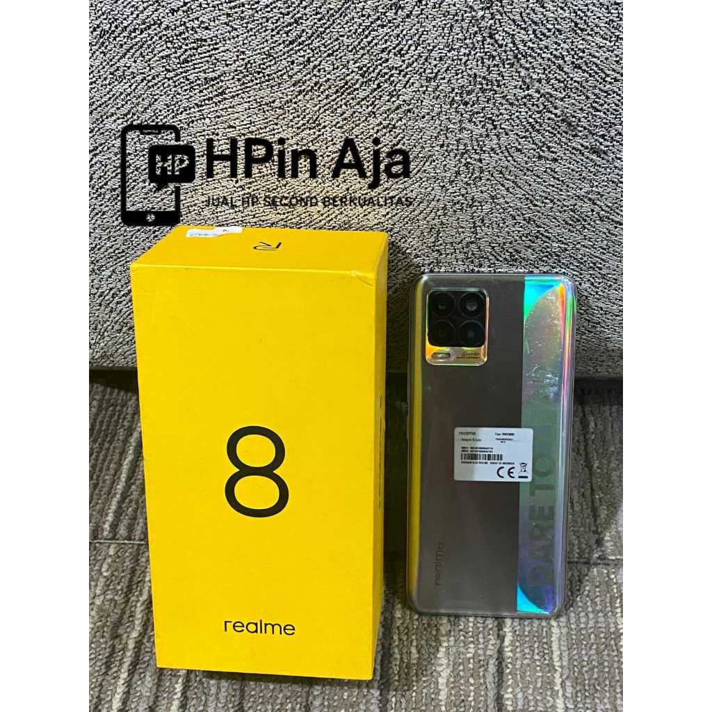 REALME 8 8/128GB SECOND FULSET