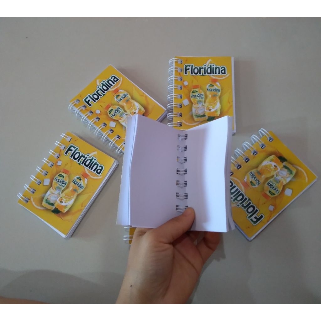 

MINI BOOK UNIC FLORIDINA - NOTE BOOK -BUKU MINI 1PC 11*8CM