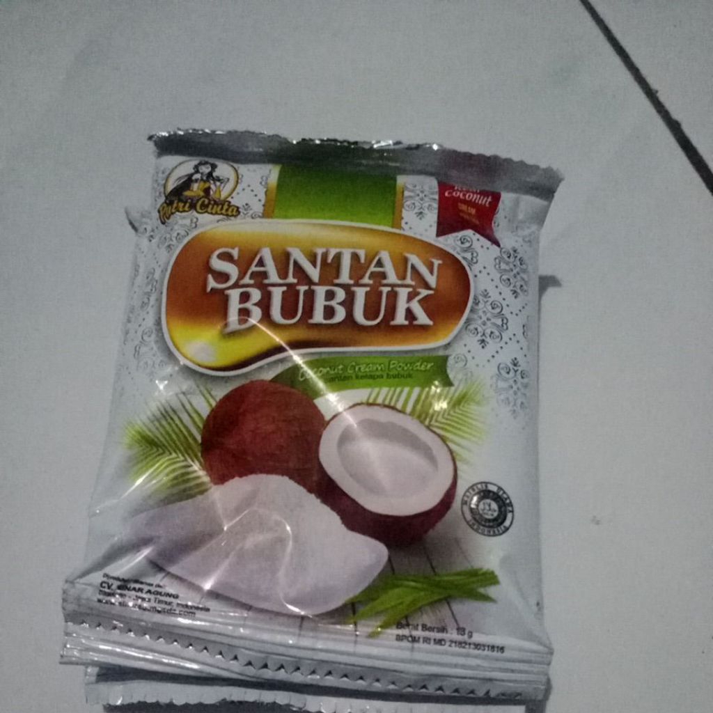 

Santan bubuk putri cinta ecer 1pcs