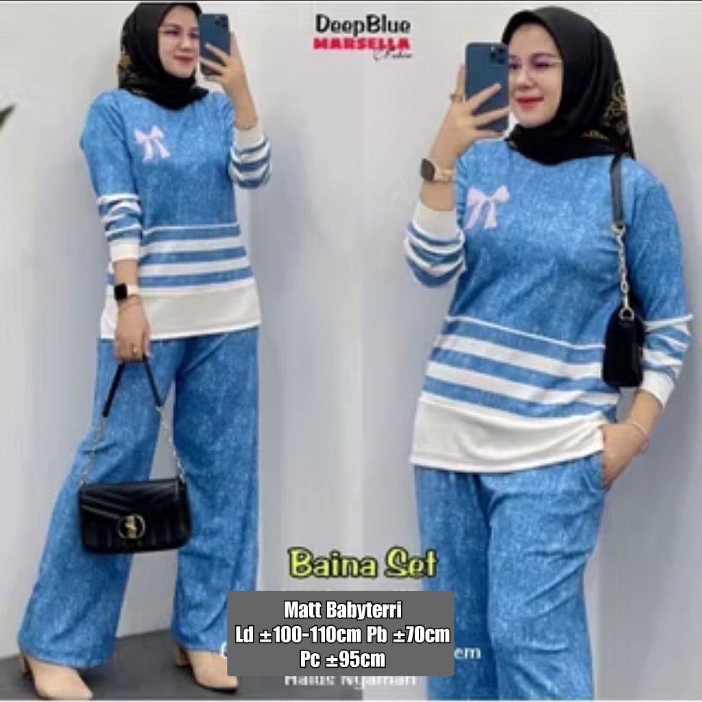 Setelan Wanita / Setelan Wanita Miniterry Premium / Onset Wanita Kekinian