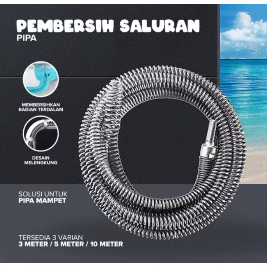 Pelancar saluran air mampet