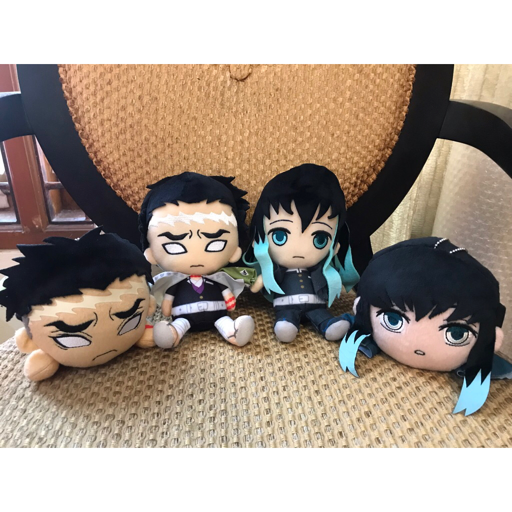 Muichiro & Gyomei Official Plush from Demon Slayer / Kimetsu No Yaiba