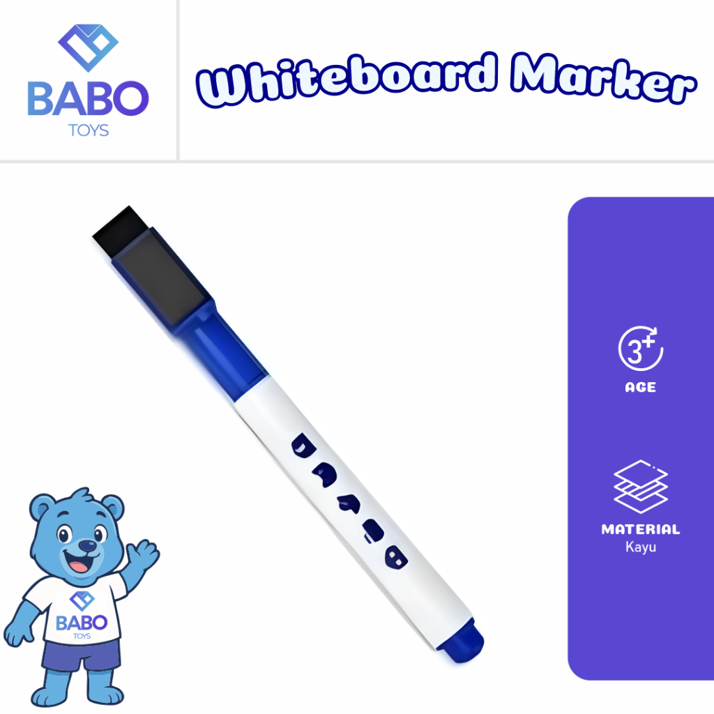 

Marker Clean Whiteboard Mideer / Spidol Penghapus Papan Tulis