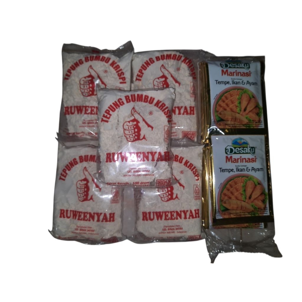 

❤️ ZAHRAZA 642❤️ PROMO PAKET HEMAT BUMBU MASAK DAPUR CRISPY 5 PCS TPNG, 10 PCS MARINASI