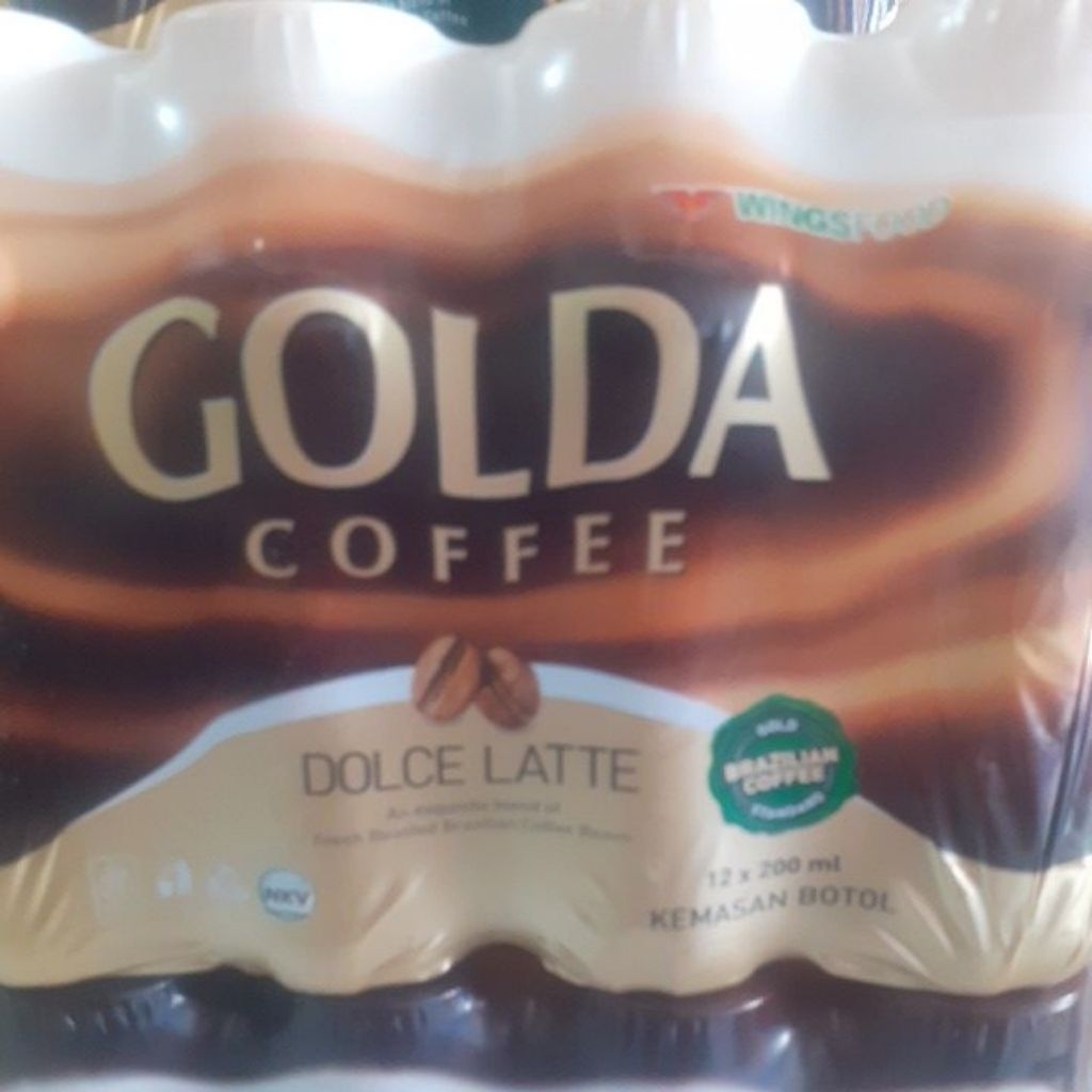 

golda 12x200ml kemasan botol