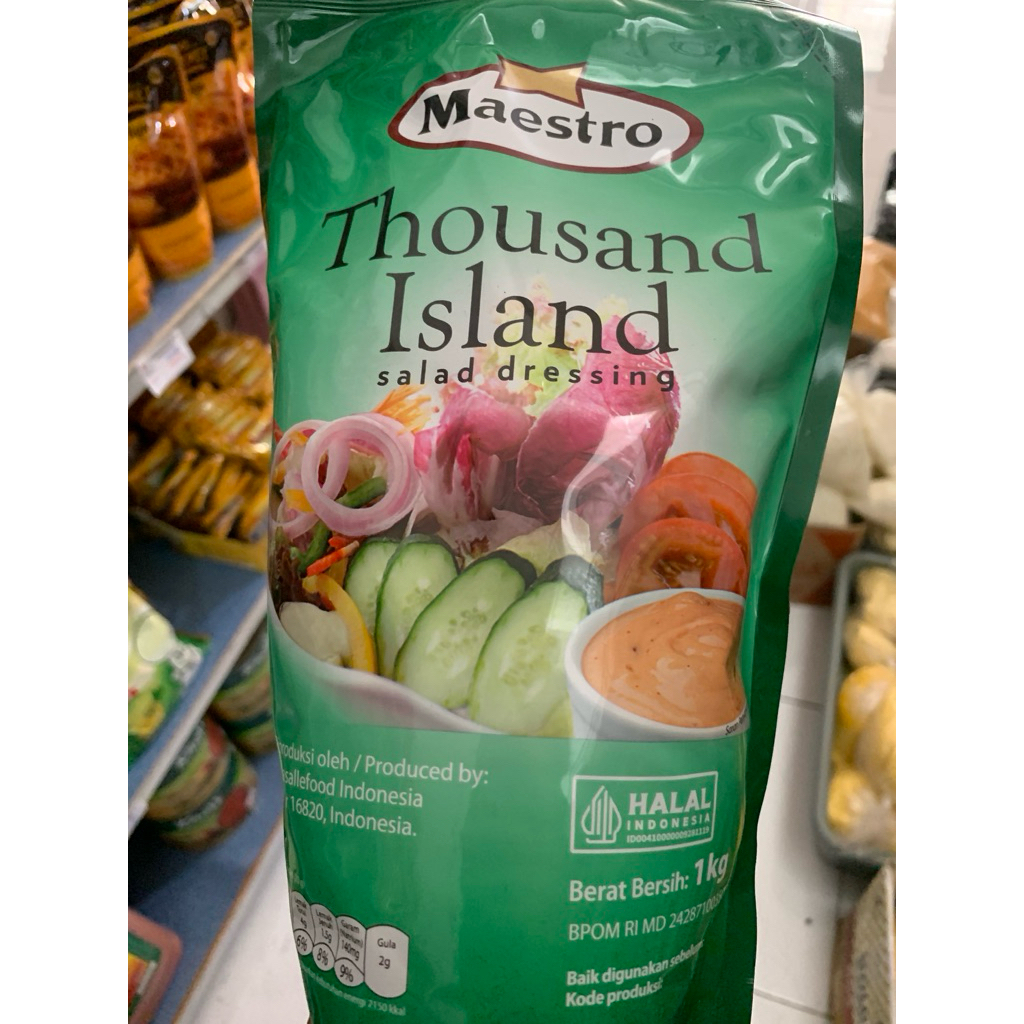 

Maestro thousand island 1kg & 100gr