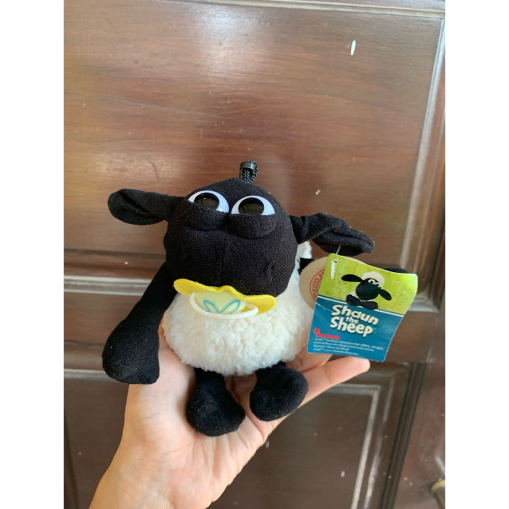 (baca desc) preloved keychain bag charm gantungan kunci timmy domba shaun the sheep