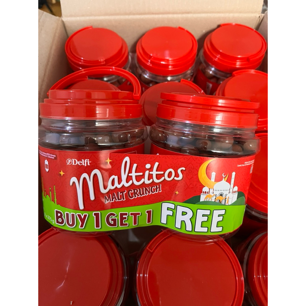 

Coklat Maltitos BUY 1 GET 1 Asli Delfi Kiloan FREE Bubblewrap & Dus