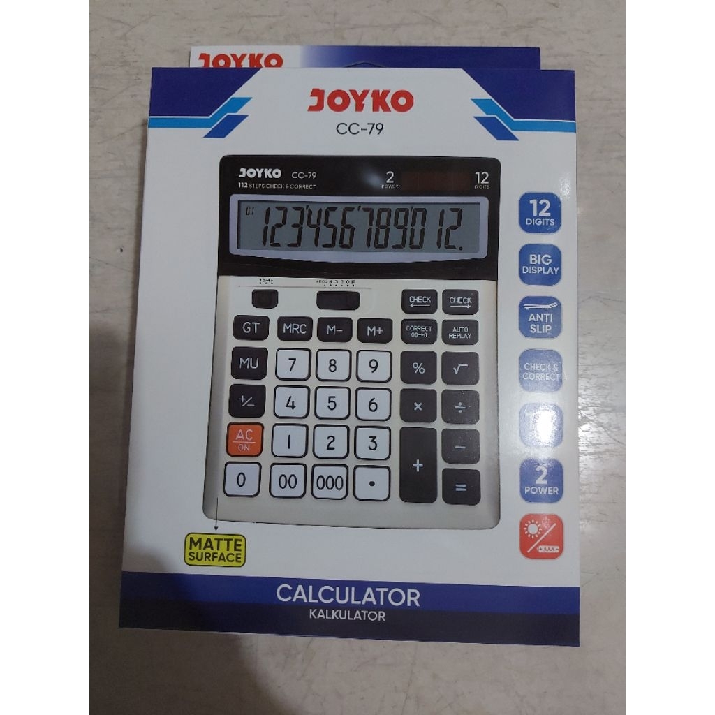 

CALCULATOR CC-79 JOYKO ( 12 DIGIT )