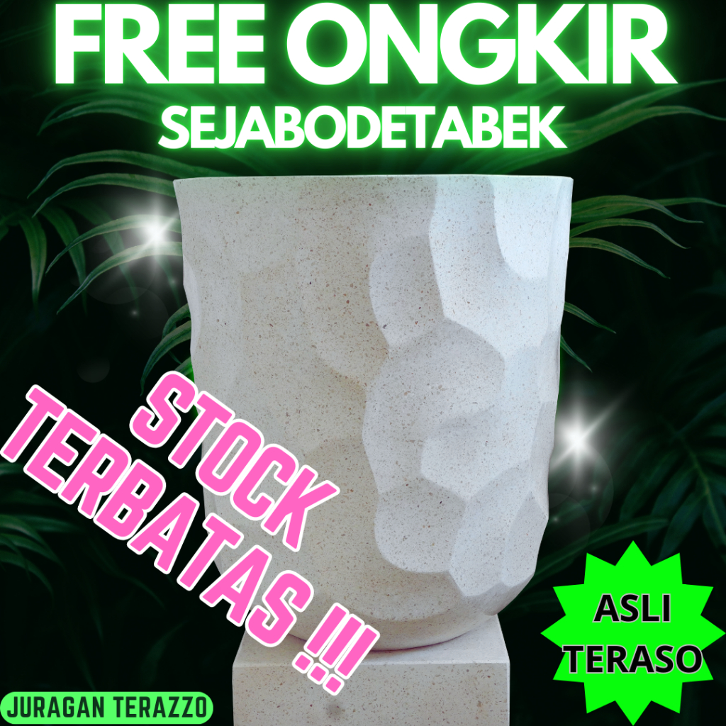 JURAGAN_TERAZZO - BAK MANDI BESAR TERAZZO ASLI| BAK KAMAR MANDI GRADE A TIPE NUSA DUA SARANG MADU