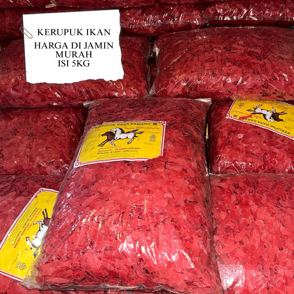 

Kerupuk Ikan Merah Kuda Mentah Isi 5kg [Grosir]