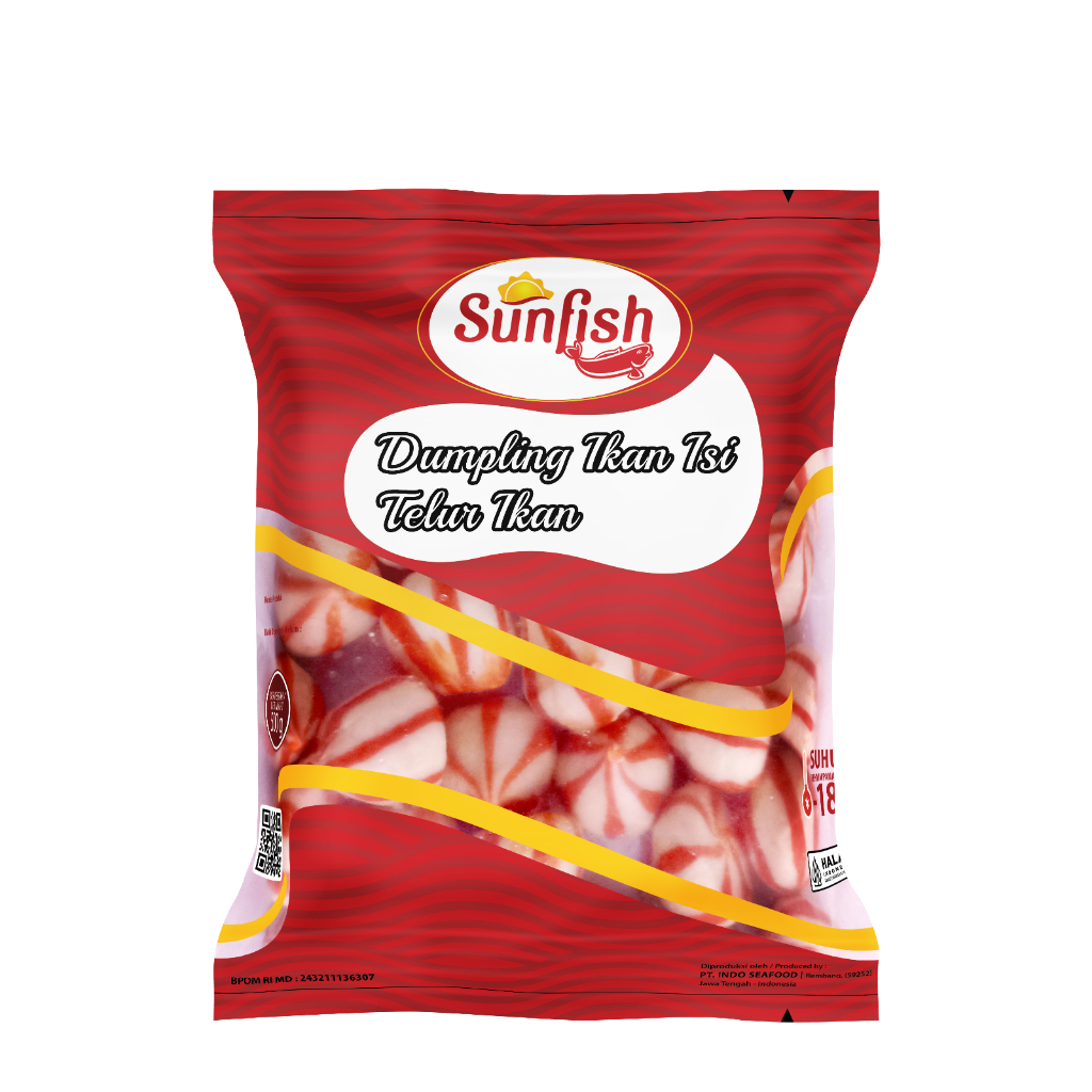 

Sunfish Dumpling Ikan Isi Telur Ikan (Tobico) 500gr