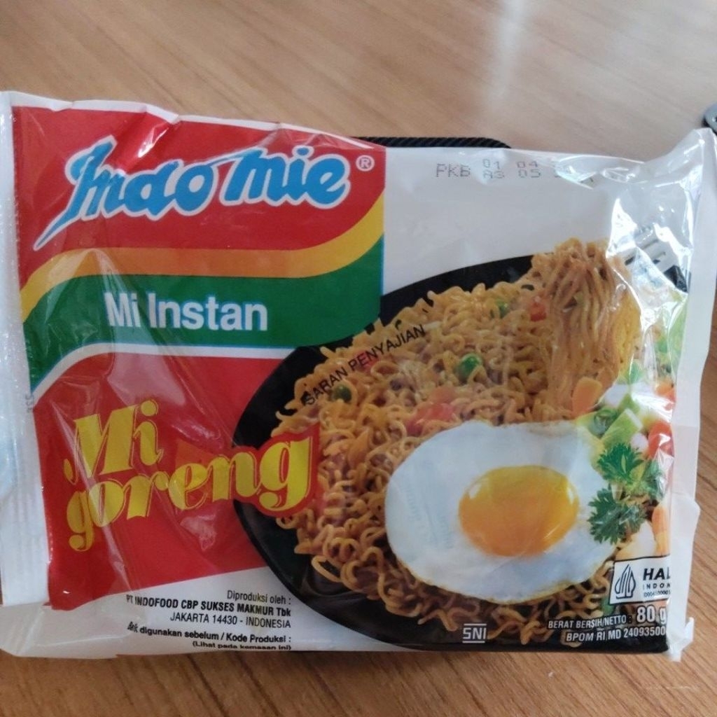 

Indomie goreng 80gr