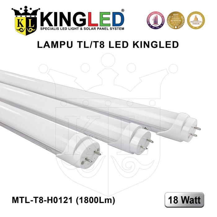 Led Tube T8 18 Watt King Led/KINGLED Lampu TL T8 LED 18 Watt / Tube T8 LED 18 Watt