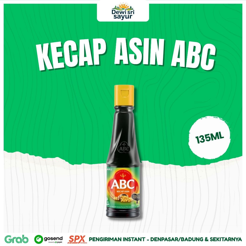 

Kecap asin ABC 135ml – Dewi Sri Sayur