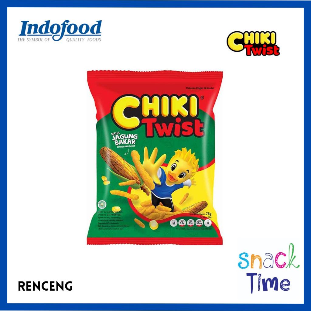 

Snack Indofood - Chiki Twist Flaming Hot / Chiki Twist Roasted Corn
