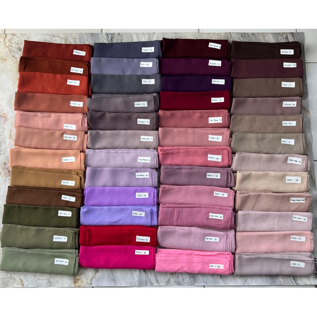 Bella Square Premium Hijab Segiempat Hijabnah