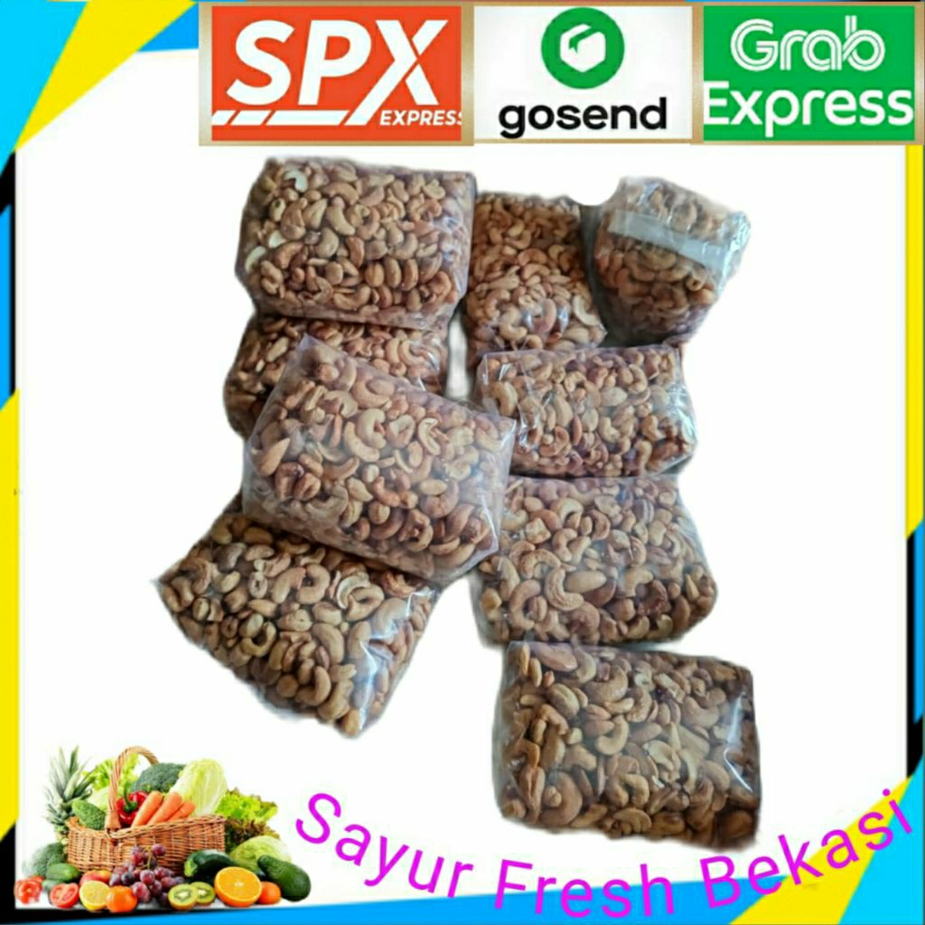 

Kacang Mede/Mete Utuh Mateng 1/2kg.