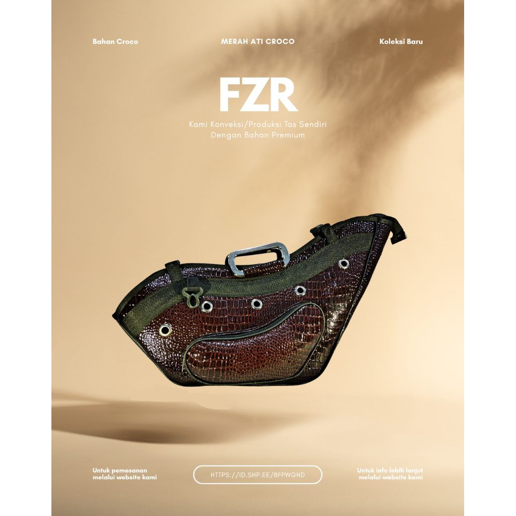 Tas Kiso Ayam / Kiso Ayam Bangkok / Kiso Ayam Jago / Tas Kiso Selempang Croco / Tas Kiso Premium Bah