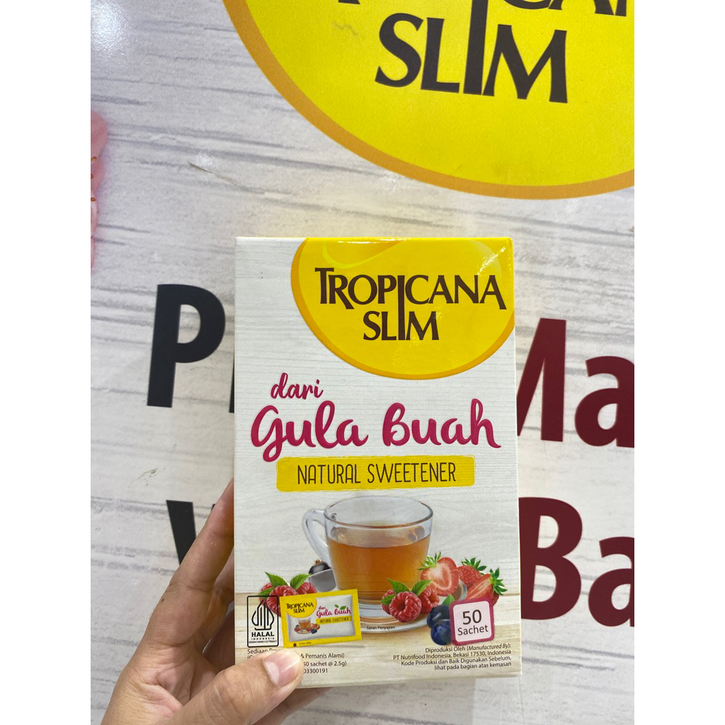 

Tropicana Slim Gula Buah 50’s