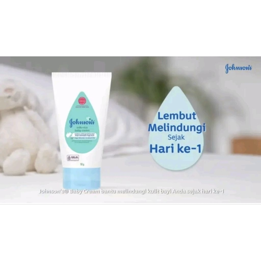 Johnson's Baby Cream Milk & rice 50gr