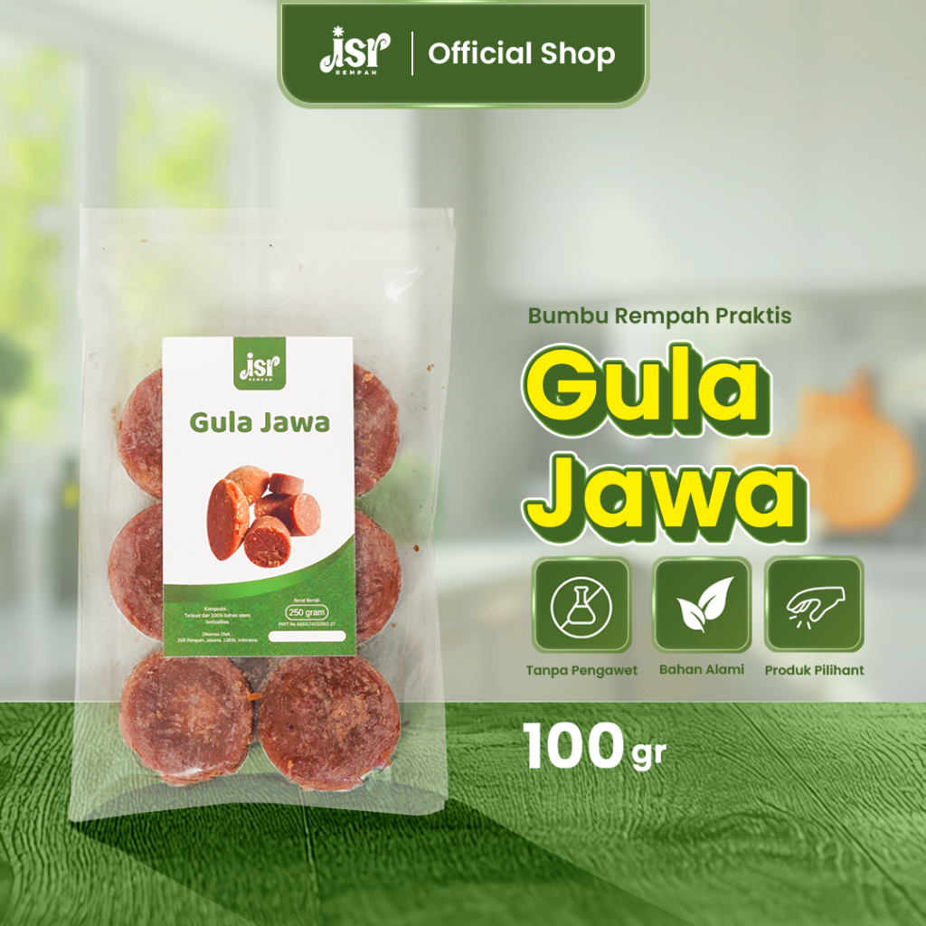 

Jsr Rempah Gula Jawa Merah 250 Gram