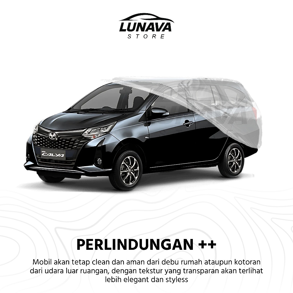 Selimut Mobil Kinora All Tipe Sigra Tipe Plastik Transparan Tebal 70 Micron Waterproof / Outdoor / I