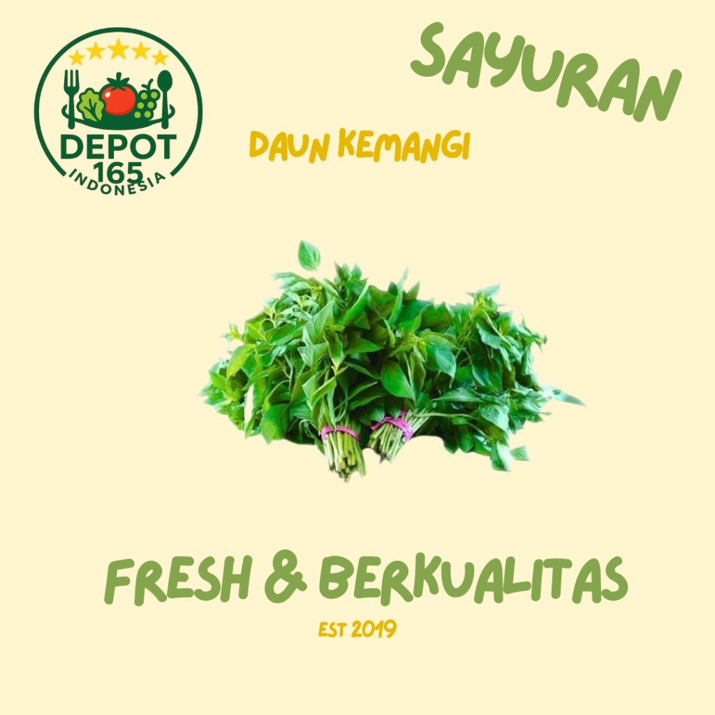 

Kemangi Fresh Ikat | Daun Kemangi DEPOT 165 INDONESIA MART