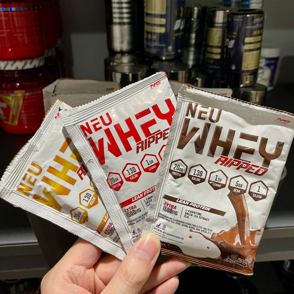 Neugen Neu Whey Ripped Sachet 1 serving NG PRO NeuWhey Ripped trail size travel pack susu protein