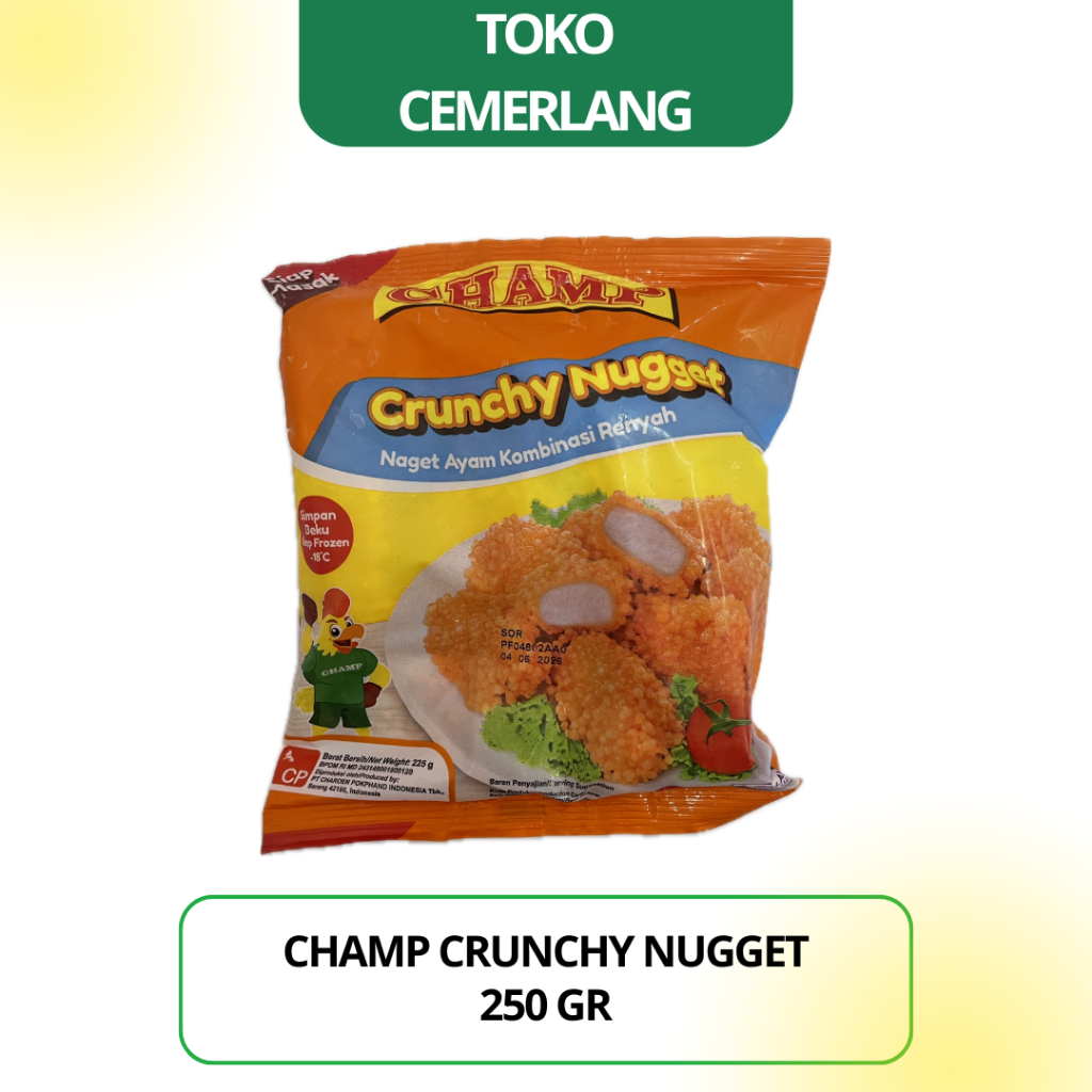 

Nugget Crunchy Champ 250 gr