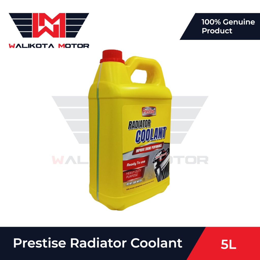 Prestise Radiator Coolant 5 Liter Warna Hijau Merah Pendingin Mesin Mobil Motor Ready to Use Origina