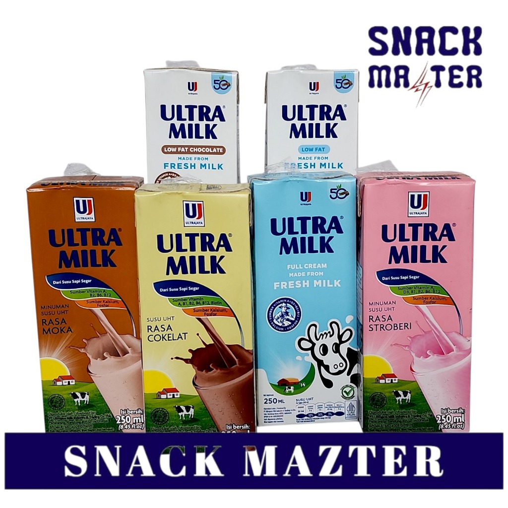 

Susu UHT Ultra Milk / Lowfat - 250 ml