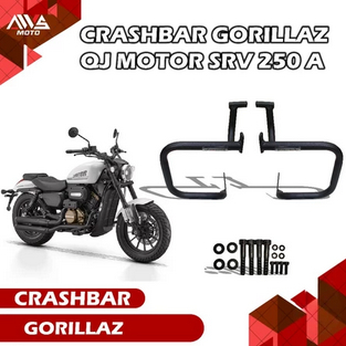 crashbar qj motor SRV 250 A gorillaracks terbaik