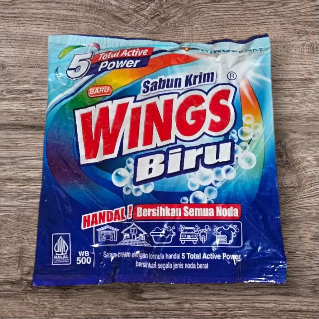 sabun wings biru