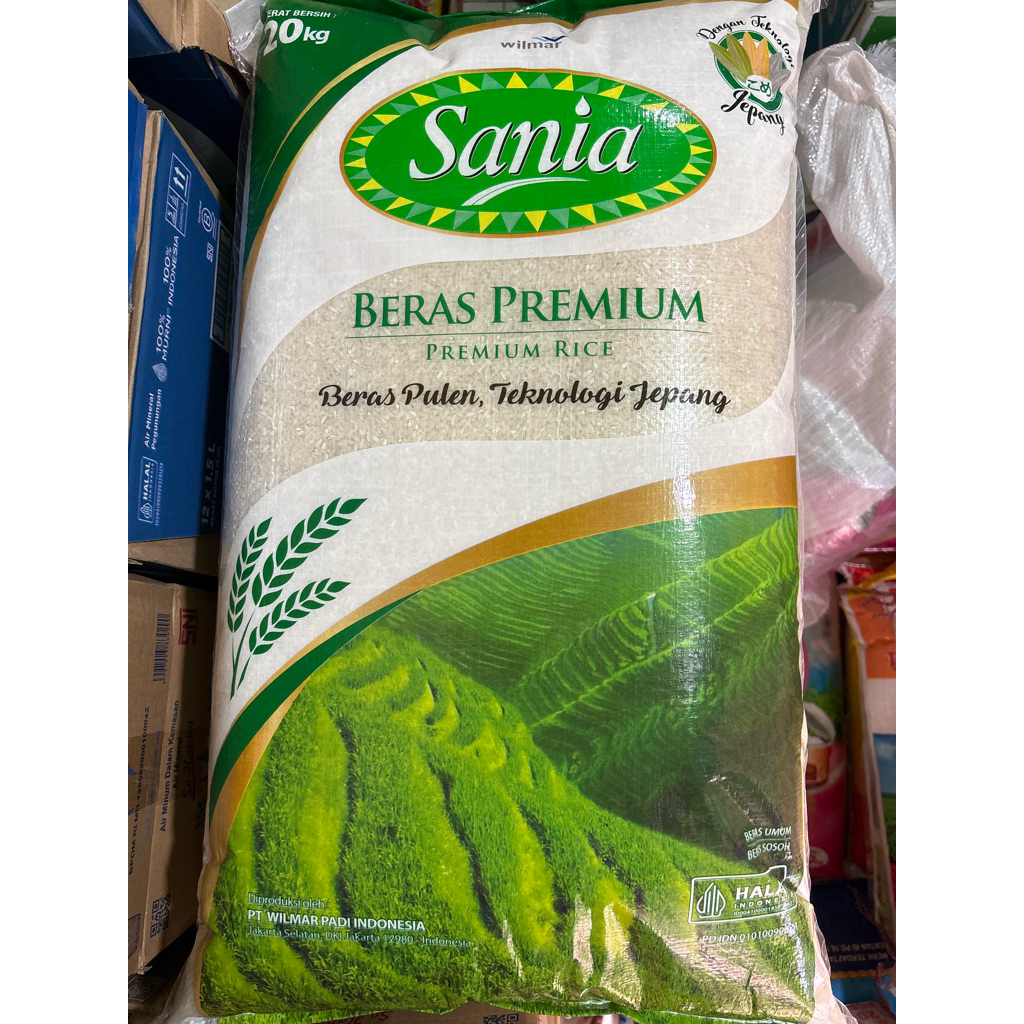 

beras sania 20kg premium