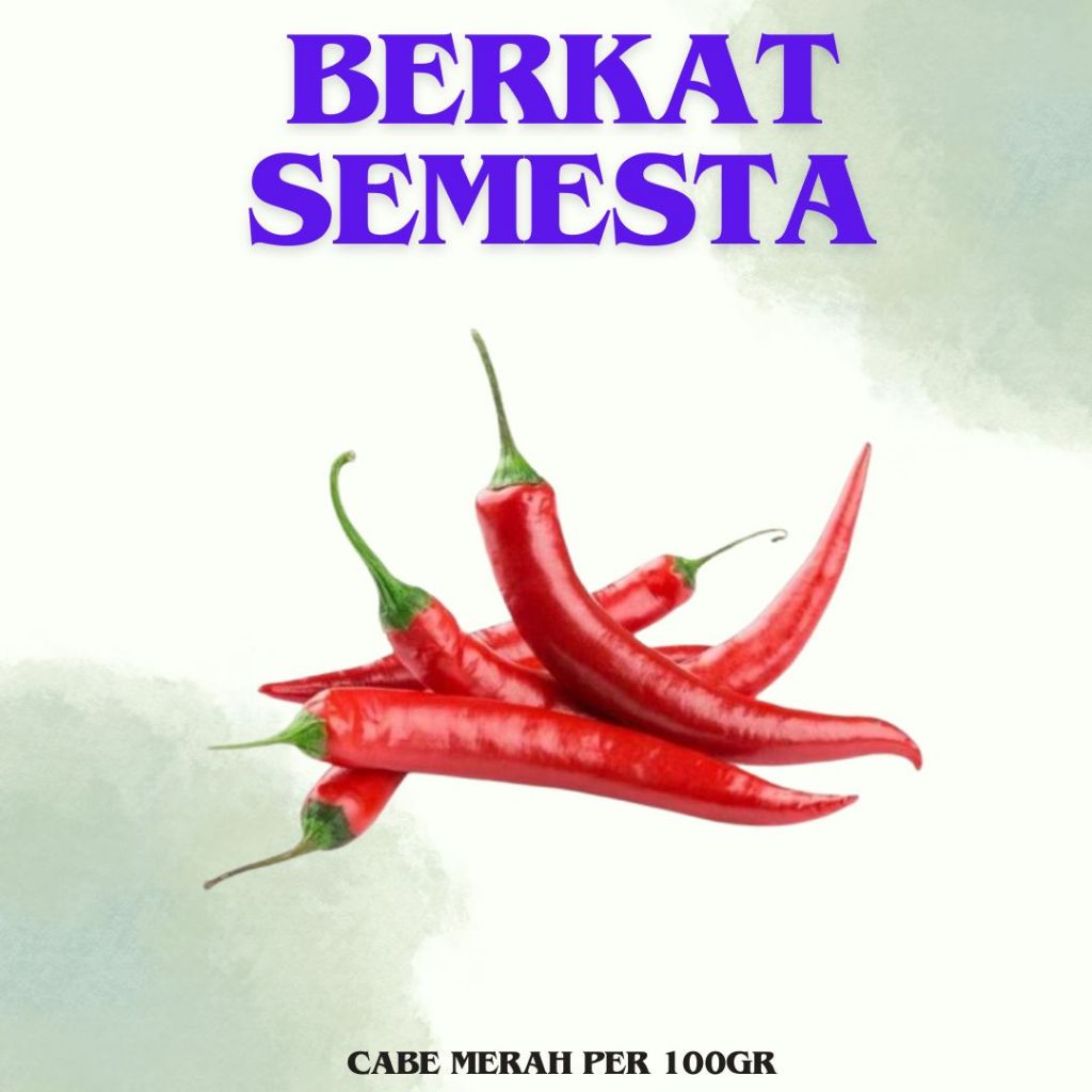 

CABE MERAH BESAR PER 100G