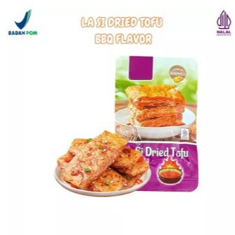 

viRaL''La Si Dried Tofu Snack BBQ / Tahu Kering Asin Gurih pEDas